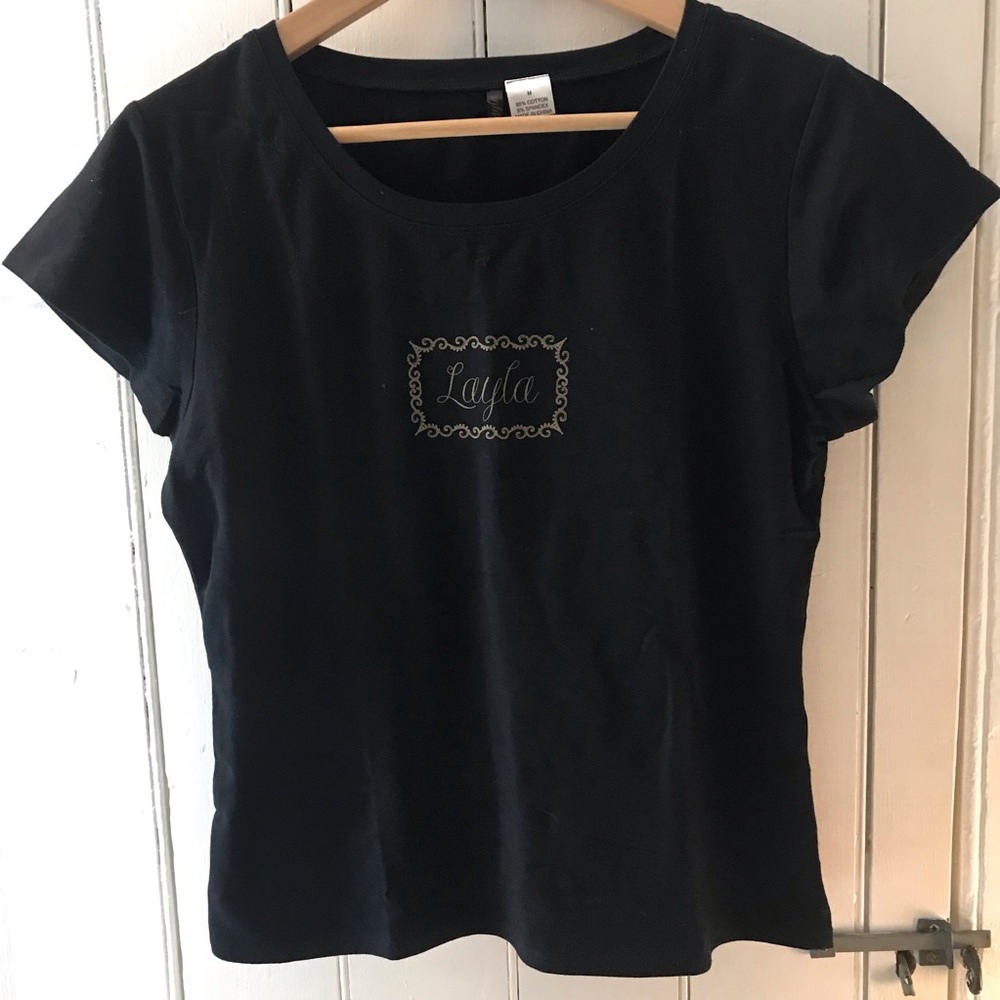 Layla Black T-Shirt